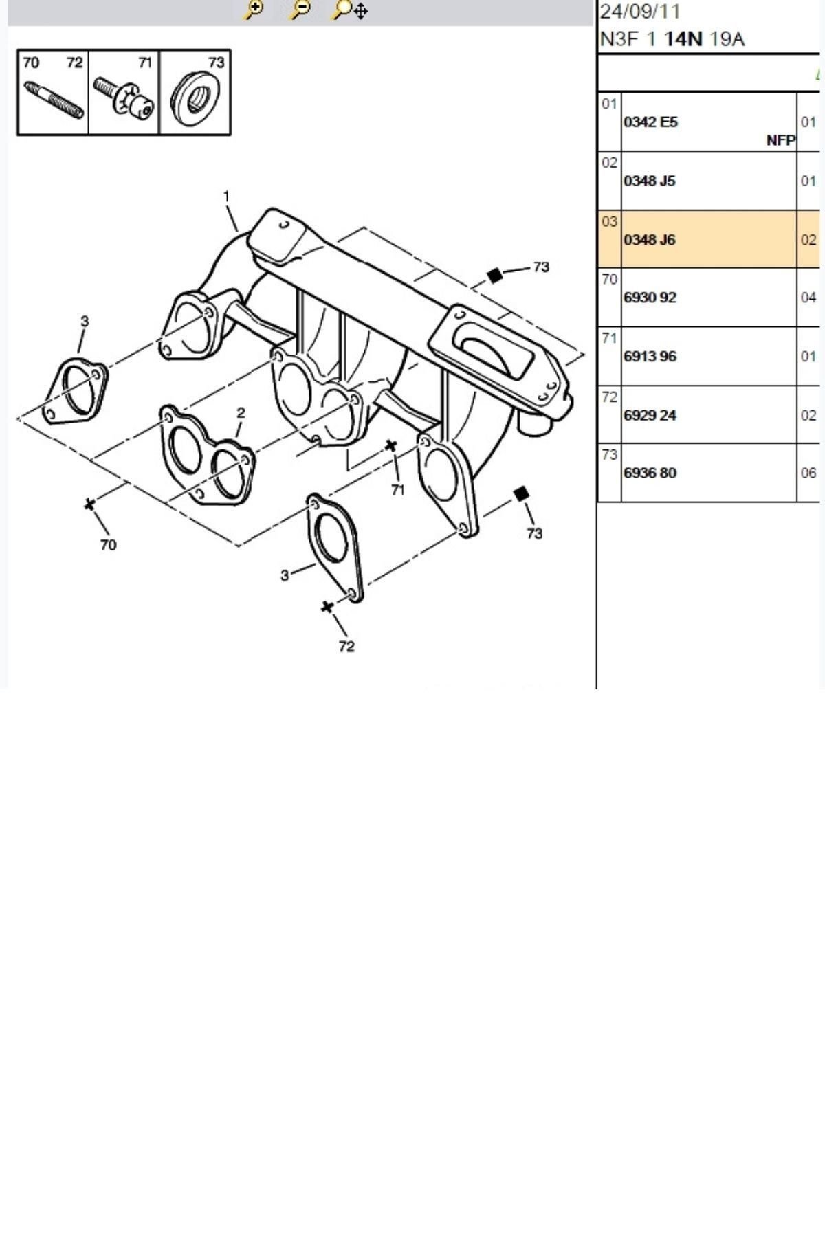 Emme Manifold Conta Partner Expert Berlingo Jumpy Scudo (0348J6)