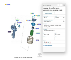 Amortisör Ön Sağ Kuga 08  ( SCH317327 - 8V4118045CB )