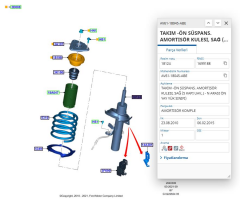 Ön Amortisör Sağ Focus C.Max 12 ( SCH315470 - BV6118045ABC )