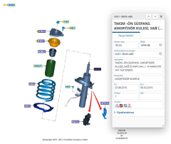 Ön Amortisör Sağ Focus C.Max 12 ( SCH315470 - BV6118045ABC )
