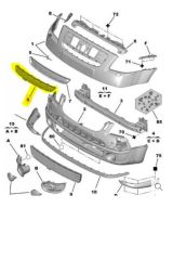 Tampon Üst Izgara C2 (7414FA)