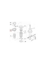 Boxer Jumper Ducato3 Amortisör Takozu Bilyalı Euro5 Sol Meha (Mh11006-Y5488-54431-Mga-953287-1374666080-1612736180)