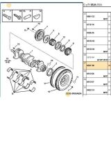 Boxer Jumper Ducato 1 Volant Civatası (P053738)