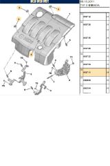 Motor Kapak Üst Tapası 307 406 C4 C5 (013711-RAP59919)