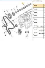 Eksantrik Mili 406 Partner Boxer (EST40026-0801T5)