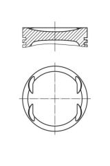 Piston Sekman Std 306 Xsara (0402000-0628G7)