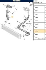 Boxer Jumper3 Turbo Hortumu İbraş (14835-1344787080-0382Lk-Mga 96757)