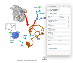 Vakum Alt Orıngı Connect Focus 1.8Tdcı 02 ( ARI AR720 - 1S4Q 2A454 AB )