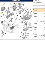Motor Takozu 308 3008 5008 Partner Tepee (1807.GJ-MH13105-R51951)