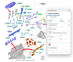 Yakıt Borusu Connect 1.8Tdcı 02  ( WIN 0500404 - 4M5Q 9K022 AG )