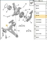 Sağ  Salıncak Jumpy  08/-(97FT07363-3521N9)