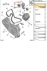 Boxer Jumper Ducato3 Alternatör Kasnağı İna (535016010-77364082-588033)