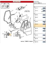 Boxer Jumper Ducato1 2 Ön Kapı Gergisi (Trl9181G3-9181G3)