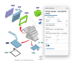 Kalorifer Radyatörü (LHD) Connect Focus ( KAL 0289892Ab - XS4H 18476 AB )
