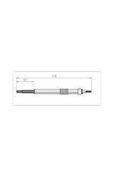 Buji C5 406 407 DW10 2.0 HDI (ET118492-5960F4)