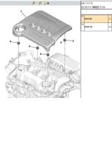 Motor Üst Plastik DW6 308 3008 5008 Partner (TRL0137E5-0137E5)