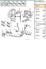 Boxer Jumper Ducato 1 Ön Kapı Cam Açma Kolu 1 2 Mtam (03301111-9101E4)