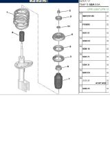 Amortisör Üst Tabla Pulu 3008 (5033F9-9675124280)