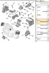 Motor Takozu C3 16V TU5JP4 TU5JP4 (R51957-9801521580)