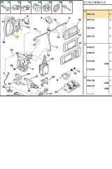 Ön Sol Dış Açma Partner Berlingo DW8 (BRS9101J4-03310151-9101.J4)