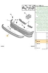 Arka Tampon Dodik 206 (PEJ0726010T-7452H6)