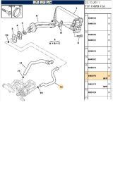 Kalorifer Hortumu 307 1.4HDI (R15204-6466F8)