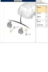 Plaka Lambası 206 207 307 308 C4 Partner Berlingo (6340A3)