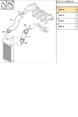 Turbo Hortumu C3 1.4HDI (İBR30326-R23151-0382Y6)