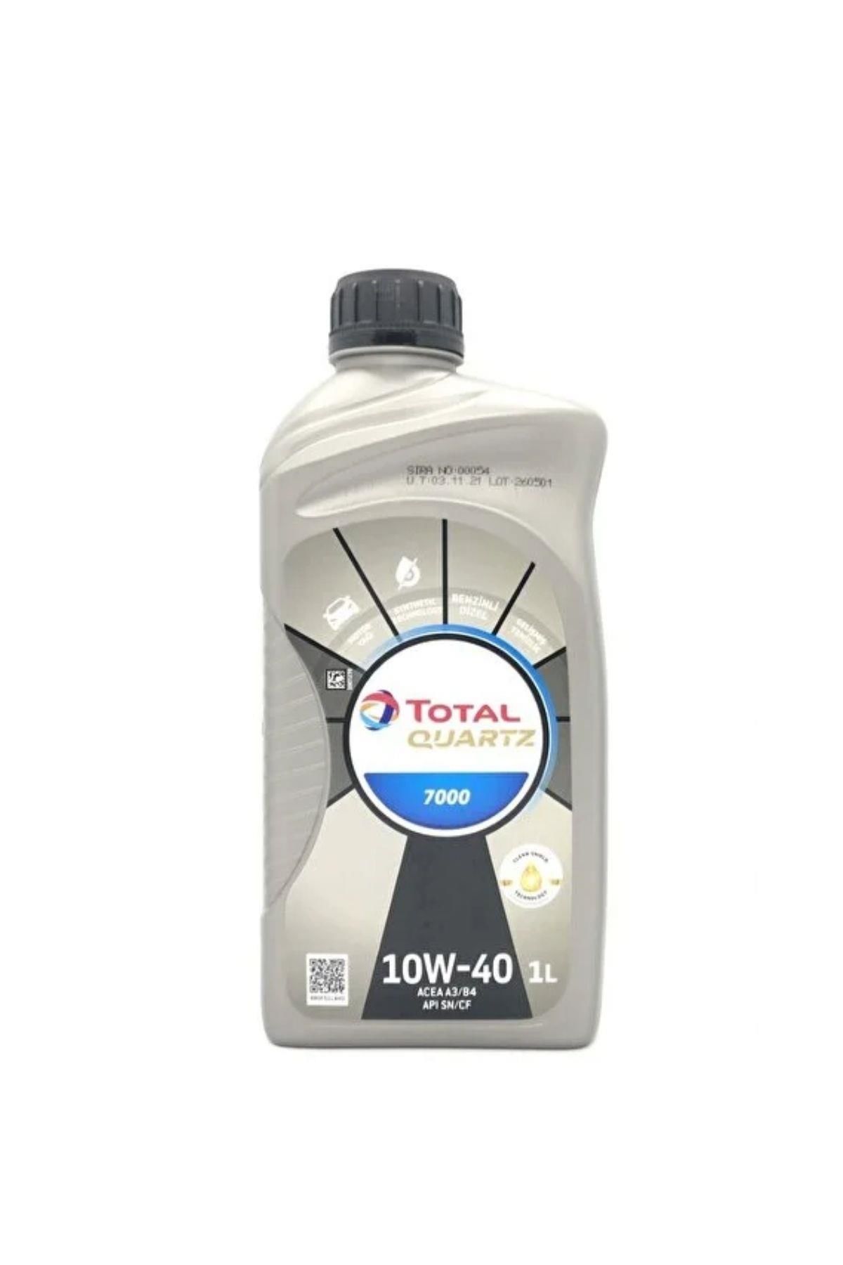 10W40 1LT Total Motor Yağı