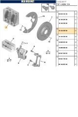 Ön Fren Balata 308 (0986494714-LP2506-BRS2044-1647860280)