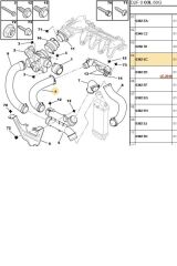 Turbo Hortumu C5 407 (İBR17486-R15453-0382.EC)