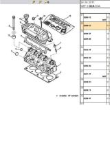 Silindir Kapak Contası 0,50 206 207 C4 (0209E1)