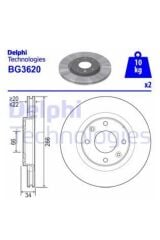 Ön Disk 206 207 208 307 Partner (BG3620-DF1140-4249.G1)