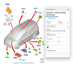 Dış Ortam Sıcaklık Sensörü Courier Focus Fiesta Transit 06 ( AU5T12A647AC )