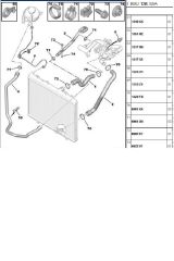 Yedek Su Depo Hortumu 307 308 5008 Partner Tepee C2 C3 Picasso Xsara (1317R8-17675)