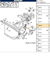 Yedek Su Depo Hortumu 206 DW4 (1307XW)