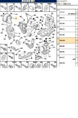 Motor Takozu 307 308 3008 C4 (MH13131-1839.H6)