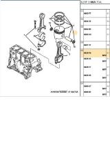 Piston Sekman Std XU09 (3879-0628F6)