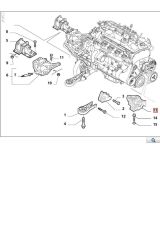 Ducato3 Motor Takozu Sağ Üst(52070-1363376080)