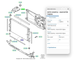 Radyatör Yedek Su Deposu C.Max Focus 1.6Tdcı 08 ( KAL343850 - 3M5H8K218DG )