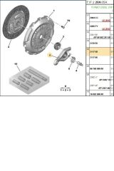 Debriyaj Çatalı Partner Berlingo 1,9 2.0HDI  DW8-DW10 (BRS5182PG-BPE435010-211758)