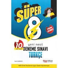 NİTELİK 8.SINIF SÜPER TÜRKÇE 10 TAMAMI ÇÖZÜMLÜ DENEME SINAVI