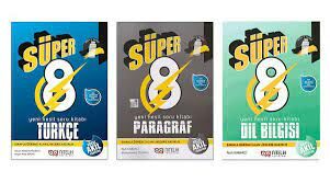 NİTELİK 8.SINIF SÜPER TÜRKÇE + PARAGRAF + DİLBİLGİSİ YENİ NESİL SORU KİTABI 3 KİTAP