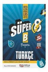 NİTELİK 8.SINIF YENİ NESİL SÜPER TÜRKÇE B SERİSİ SORU KİTABI