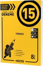 HIZ 8.SINIF TÜRKÇE 15 Lİ DENEME