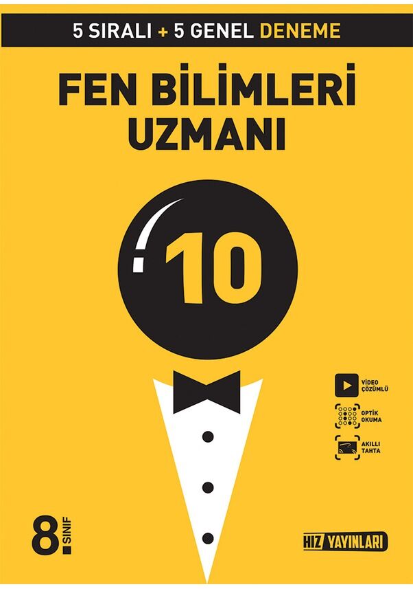 HIZ 8.SINIF FEN BİLİMLERİ UZMAN DENEME 10 LU