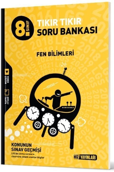 HIZ 8.SINIF FEN BİLİMLERİ TIKIR TIKIR SORU BANKASI