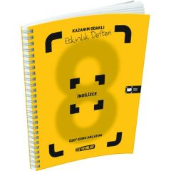 HIZ 8.SINIF İNGİLİZCE KAZANIM ODAKLI ETKİNLİK DEFTERİ