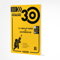 HIZ 8.SINIF TC.INKILAP TARİHİ VE ATATÜRKÇÜLÜK 30 DENEME