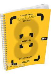 HIZ 8.SINIF MATEMATİK KAZANIM ODAKLI ETKİNLİK DEFTERİ